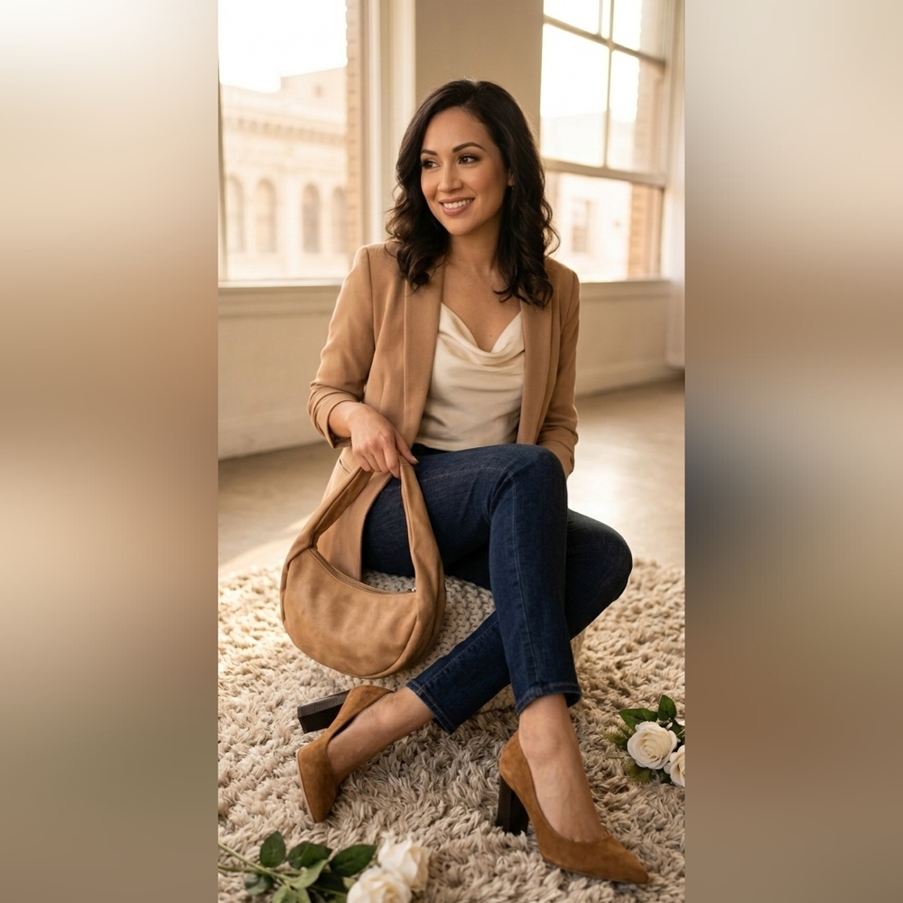 Tan Hobo Bag